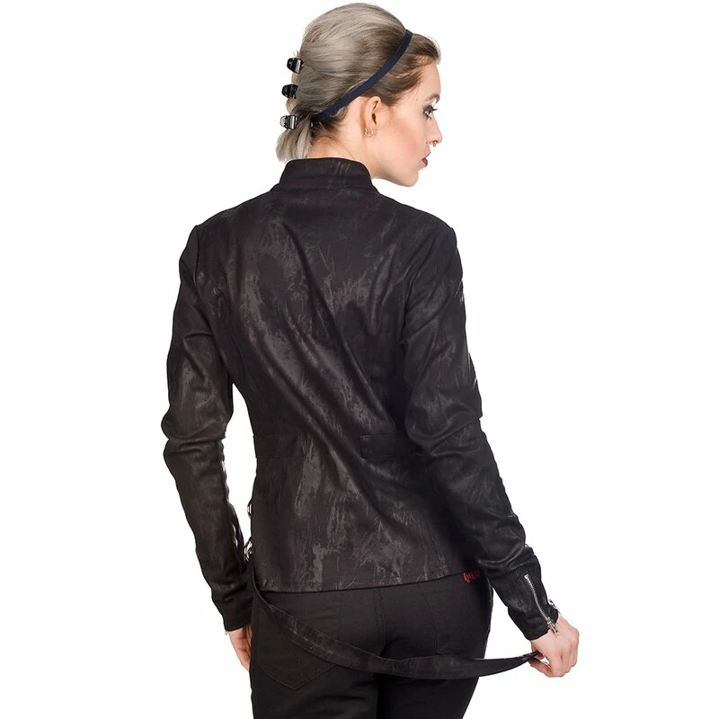 Aderlass Damen Langarm Shirt - Rockstar Art Denim 4 Aderlass Damen Langarm Shirt - Rockstar Art Denim – Bild 2