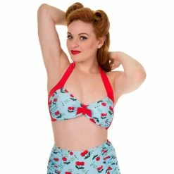 Banned Bikini - Blindside Cherry Halter Top