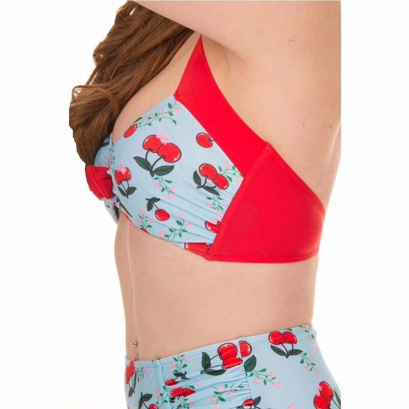 Banned Bikini - Blindside Cherry Halter Top 4 Banned Bikini - Blindside Cherry Halter Top – Bild 2