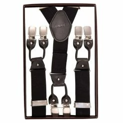 Banned Damen Hosenträger - Emma Braces Schwarz