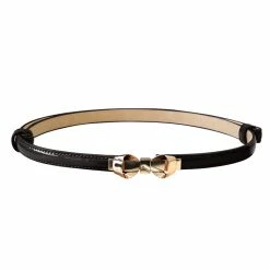 Banned Kunstleder Gürtel - Bitter Sweet Schwarz