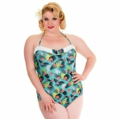 Banned Neckholder Badeanzug - Flamingo Wanderlust 11 Banned Neckholder Badeanzug - Flamingo Wanderlust -Langarm Sales Store banned neckholder badeanzug flamingo wanderlust4