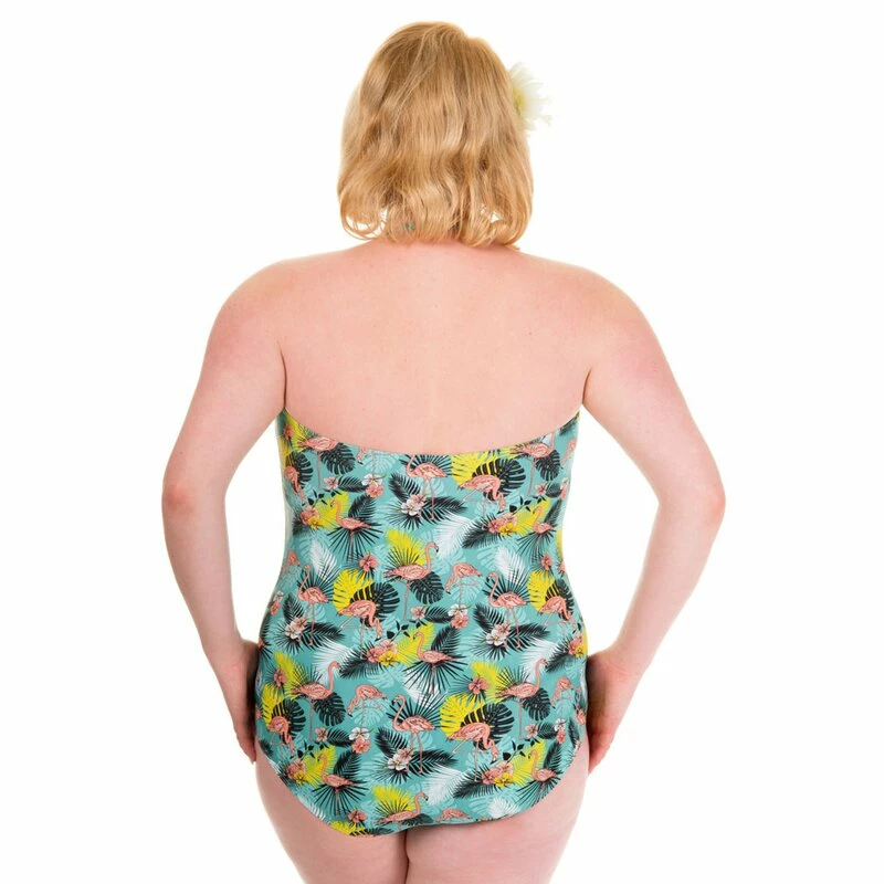 Banned Neckholder Badeanzug - Flamingo Wanderlust 8 Banned Neckholder Badeanzug - Flamingo Wanderlust – Bild 6