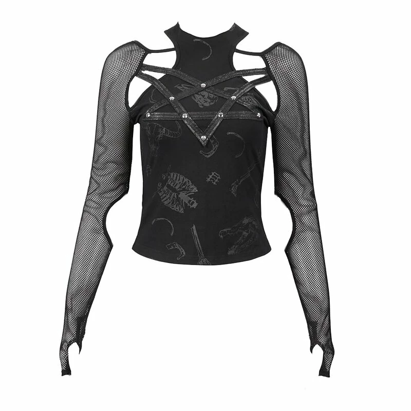 Devil Fashion Langarm Top - Boneyard 7 Devil Fashion Langarm Top - Boneyard – Bild 5