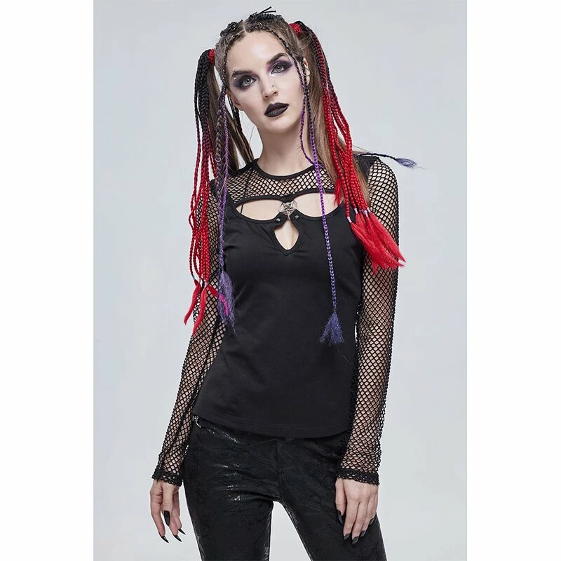 Devil Fashion Langarm Top - Poison Daisy 4 Devil Fashion Langarm Top - Poison Daisy – Bild 2