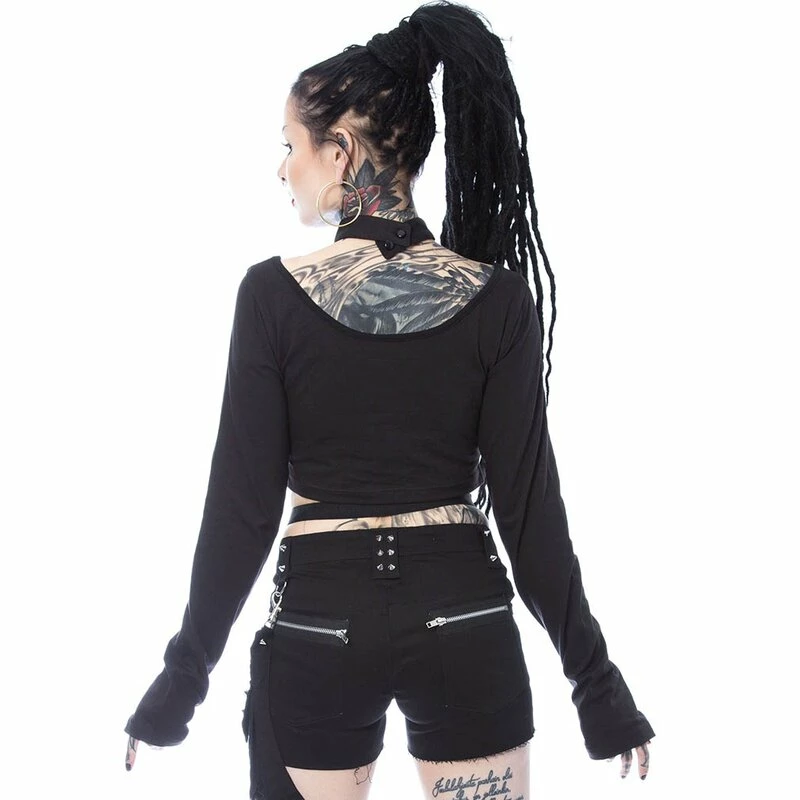 Heartless Langarm Crop Top - Vega 4 Heartless Langarm Crop Top - Vega – Bild 2