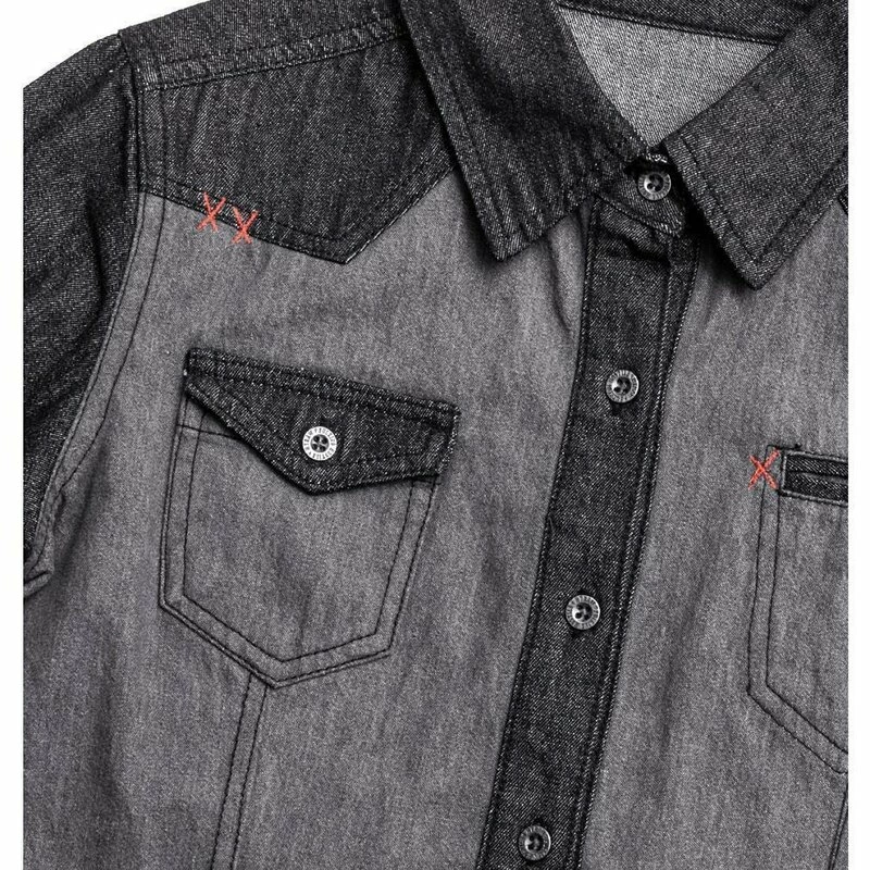 Hyraw Denim Hemd - Redcross 5 Hyraw Denim Hemd - Redcross – Bild 3