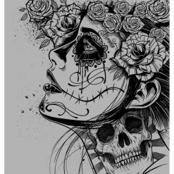 Hyraw Langarm Raglan Top - Skeleton -Langarm Sales Store hyraw langarm raglan top skeleton3