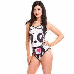 Killer Panda Neckholder Badeanzug - Mase