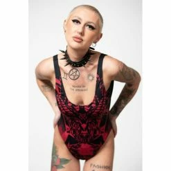 Killstar Badeanzug - Beach Beast 11 Killstar Badeanzug - Beach Beast -Langarm Sales Store killstar badeanzug beach beast5