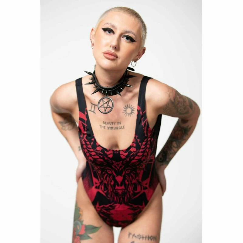 Killstar Badeanzug - Beach Beast 6 Killstar Badeanzug - Beach Beast – Bild 5