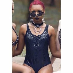 Killstar Badeanzug - Depths Of Hell -Langarm Sales Store killstar badeanzug depths of hell3