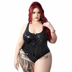 Killstar Badeanzug - Depths Of Hell -Langarm Sales Store killstar badeanzug depths of hell4