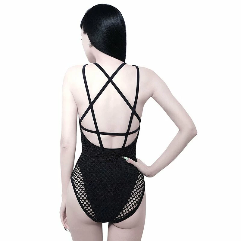 Killstar Badeanzug - Goddess 4 Killstar Badeanzug - Goddess – Bild 2