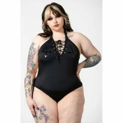 Killstar Badeanzug - Lita 11 Killstar Badeanzug - Lita -Langarm Sales Store killstar badeanzug lita4