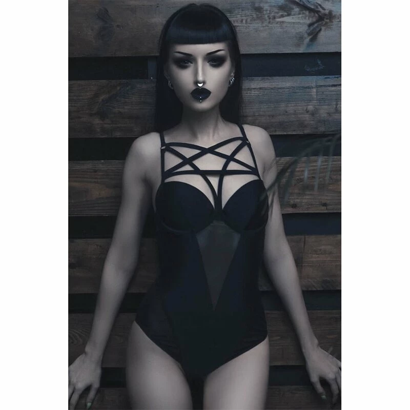 Killstar Badeanzug - Sacred 5 Killstar Badeanzug - Sacred – Bild 3