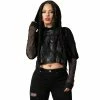 Killstar Crop Top - Dark Forces Cropped Hoodie 2 Killstar Crop Top - Dark Forces Cropped Hoodie -Langarm Sales Store killstar crop top dark forces cropped hoodie
