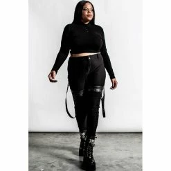 Killstar Crop Top - Darkest Hour 10 Killstar Crop Top - Darkest Hour -Langarm Sales Store killstar crop top darkest hour4