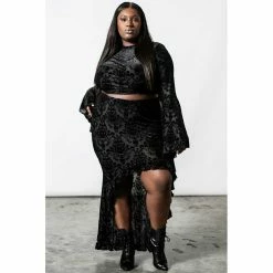 Killstar Crop Top - Incarante 11 Killstar Crop Top - Incarante -Langarm Sales Store killstar crop top incarante5