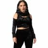 Killstar Crop Top - Lowkey 2 Killstar Crop Top - Lowkey -Langarm Sales Store killstar crop top lowkey