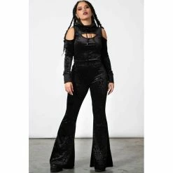 Killstar Crop Top - Lowkey -Langarm Sales Store killstar crop top lowkey2
