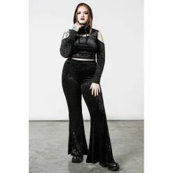Killstar Crop Top - Lowkey -Langarm Sales Store killstar crop top lowkey3