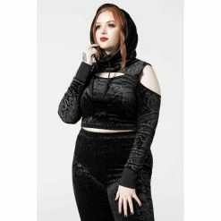Killstar Crop Top - Lowkey -Langarm Sales Store killstar crop top lowkey4