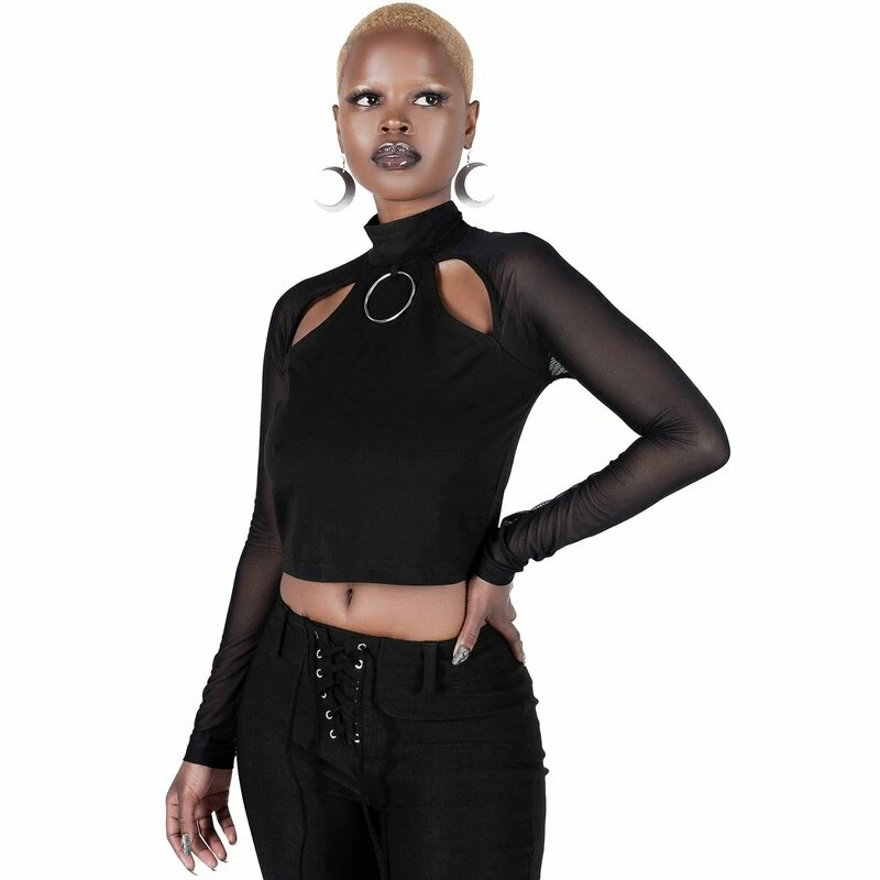 Killstar Crop Top - Mystia 4 Killstar Crop Top - Mystia – Bild 2