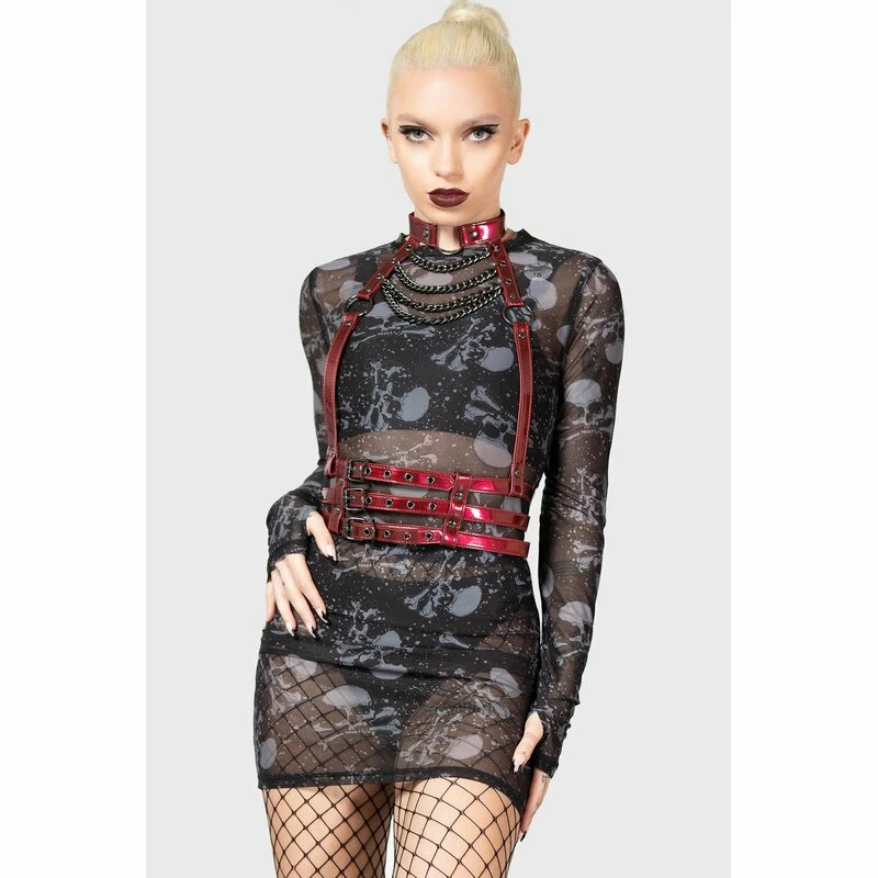 KILLSTAR Geschirr - Slamming Tunes Harness 4 KILLSTAR Geschirr - Slamming Tunes Harness – Bild 2