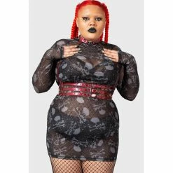 KILLSTAR Geschirr - Slamming Tunes Harness 13 KILLSTAR Geschirr - Slamming Tunes Harness -Langarm Sales Store killstar geschirr slamming tunes harness6