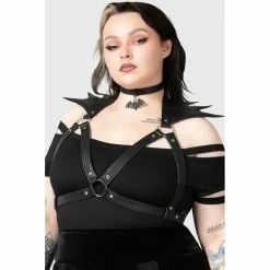 KILLSTAR Geschirr - Totally Bats Harness -Langarm Sales Store killstar geschirr totally bats harness5