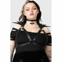 KILLSTAR Geschirr - Totally Bats Harness -Langarm Sales Store killstar geschirr totally bats harness6