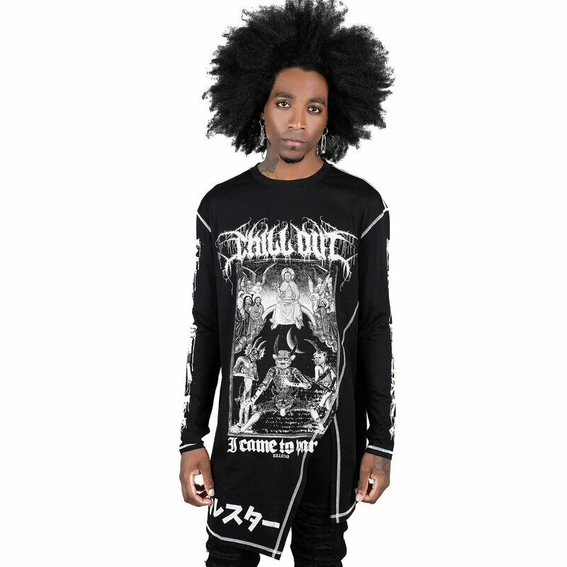 Killstar Gothic Top - Chill Out Drape Top 3 Killstar Gothic Top - Chill Out Drape Top