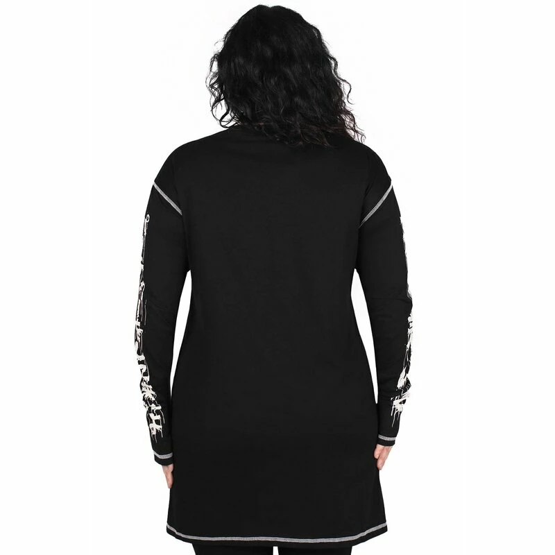 Killstar Gothic Top - Chill Out Drape Top 7 Killstar Gothic Top - Chill Out Drape Top – Bild 5