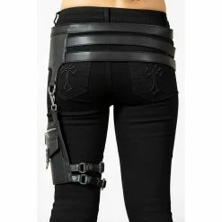 Killstar Halftergürtel - Cosmic Holster Belt 9 Killstar Halftergürtel - Cosmic Holster Belt -Langarm Sales Store killstar halfterguertel colgic holster belt3