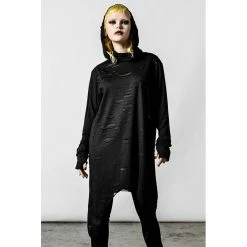 Killstar Kapuzentop - Evander 12 Killstar Kapuzentop - Evander -Langarm Sales Store killstar kapuzentop evander5