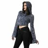KILLSTAR Kapuzentop - Hexmoon 2 KILLSTAR Kapuzentop - Hexmoon -Langarm Sales Store killstar kapuzentop hexmoon