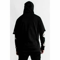 Killstar Kapuzentop - Insomnia Hooded Layer Top 8 Killstar Kapuzentop - Insomnia Hooded Layer Top -Langarm Sales Store killstar kapuzentop insomnia hooded layer top3
