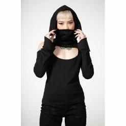 KILLSTAR Kapuzentop - Lore 9 KILLSTAR Kapuzentop - Lore -Langarm Sales Store killstar kapuzentop lore3