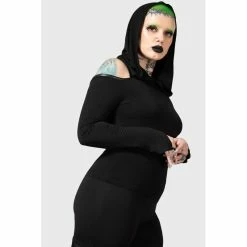 KILLSTAR Kapuzentop - Morwen 8 KILLSTAR Kapuzentop - Morwen -Langarm Sales Store killstar kapuzentop morwen3