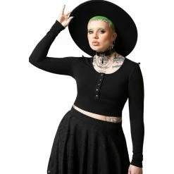 Killstar Langarm Crop Top - Bethel 10 Killstar Langarm Crop Top - Bethel -Langarm Sales Store killstar langarm crop top bethel4