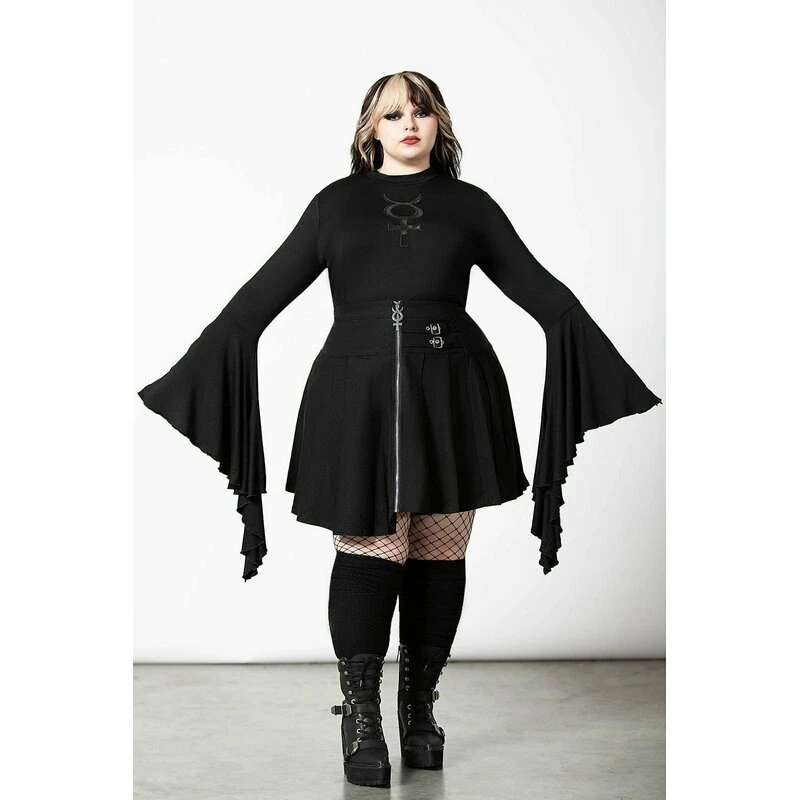 Killstar Langarm Crop Top - Elemental Eclipse 5 Killstar Langarm Crop Top - Elemental Eclipse – Bild 3