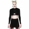 Killstar Langarm Crop Top - Hacker 1 Killstar Langarm Crop Top - Hacker -Langarm Sales Store killstar langarm crop top hacker