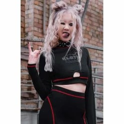 Killstar Langarm Crop Top - Hacker 6 Killstar Langarm Crop Top - Hacker -Langarm Sales Store killstar langarm crop top hacker2