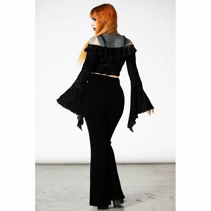 KILLSTAR Langarm Crop Top - Hellmina 5 KILLSTAR Langarm Crop Top - Hellmina – Bild 3