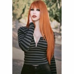 Killstar Langarm Crop Top - Izora Grau 10 Killstar Langarm Crop Top - Izora Grau -Langarm Sales Store killstar langarm crop top izora grau3