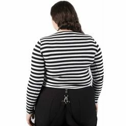 Killstar Langarm Crop Top - Izora Weiß 12 Killstar Langarm Crop Top - Izora Weiß -Langarm Sales Store killstar langarm crop top izora weiss5