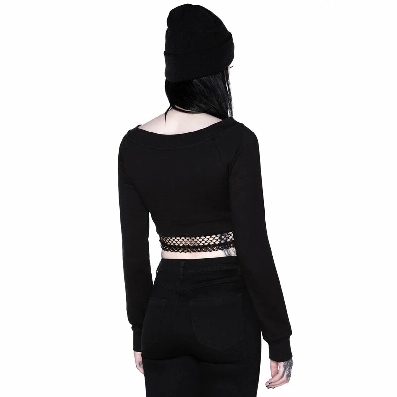 Killstar Langarm Crop Top - Nitro Jen 4 Killstar Langarm Crop Top - Nitro Jen – Bild 2