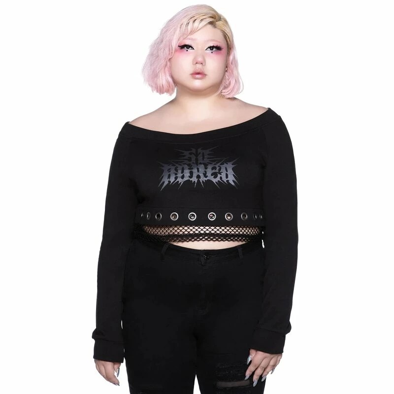 Killstar Langarm Crop Top - Nitro Jen 7 Killstar Langarm Crop Top - Nitro Jen – Bild 5