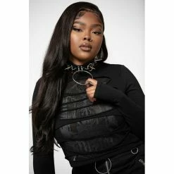 Killstar Langarm Crop Top - Sirena -Langarm Sales Store killstar langarm crop top sirena4